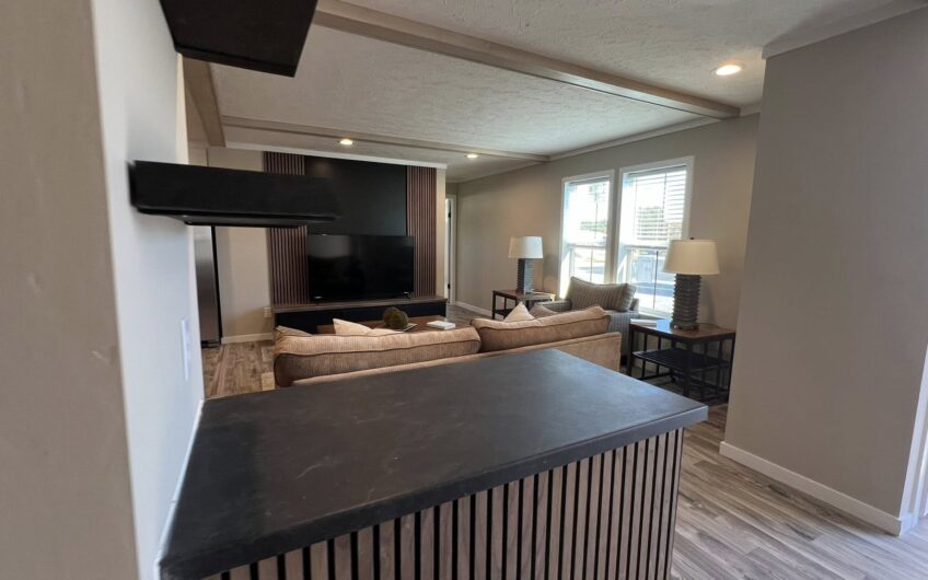 THE ATMOS BY CAVCO HOMES – 1600sq ft   3BRS    $159,999  TOTAL DRYWALL 2X6 WALLS