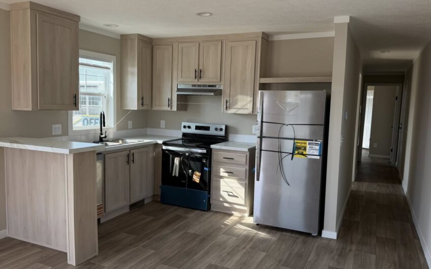 14X56 – 2brs – PORCH MODEL-   in stock DRYWALL  -COME SEE THE OWNER-FRANK – HE WILL WORKOUT A REASONABLE PRICE-EXPERIENCE COUNTS!