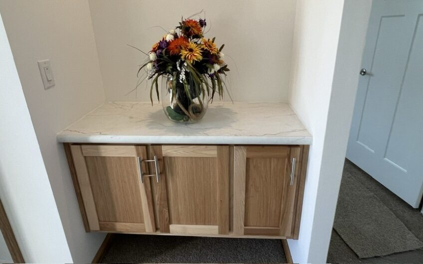 QUALITY HOME W 5/12 ROOF PITCH  TOTAL DRYWALL HICKORY CABINETS  -7 YEAR MANUFACTURER WARRANTY